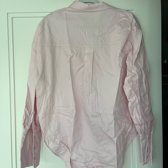 LIONESS PRINCESS POLLY THE CARRIE TOP PINK BUTTON DOWN US4 - Picture 3 of 4